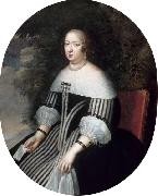 unknow artist Portrait d'Anne d'Autriche oil painting on canvas